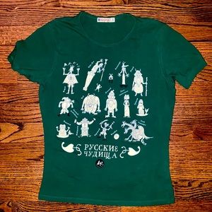 Stretchy cute t shirt. Crop top cute